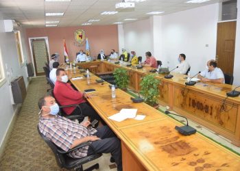 استعراض الصورة النهائية لمخرجات معايير مبادرة جامعة سوهاج صديقة البيئة