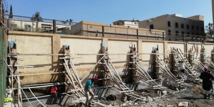 بالصور جامعة القاهرة تتنهي من المرحلة الاولي لانشاء مسرح “دولت أبيض”