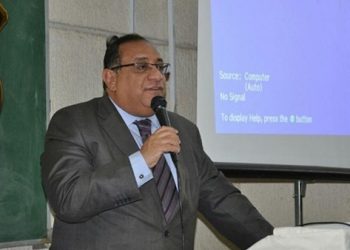 الدكتور ماجد نجم، رئيس جامعة حلوان