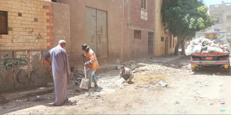 مركز رصد بجامعة حلوان  يتفقد احتياجات المواطنين “بكفر العلو”