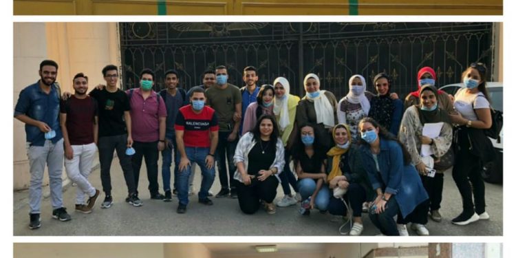 تحت شعار “في ضهرك شعب”.. طلاب صحافة عين شمس يطلقون “دشمة” لدعم القوات المسلحة