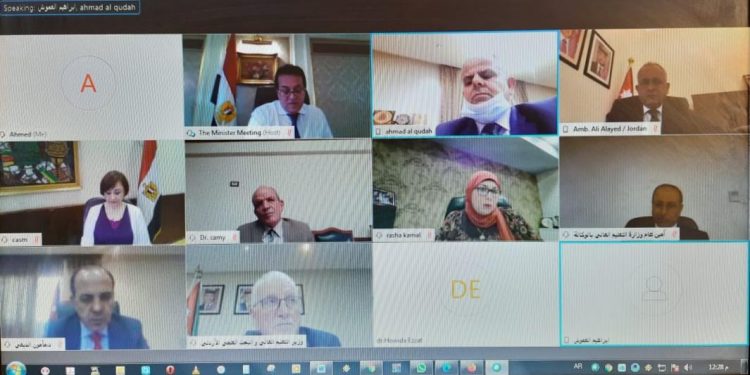 وزيرا التعليم العالي المصري والأردني يبحثان التعاون بين البلدين