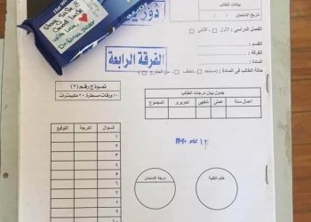 شيكولاتة في لجان تربية رياضية حلوان