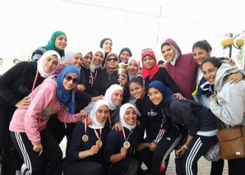 تربية رياضية بنات حلوان