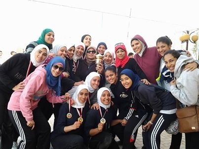 تربية رياضية بنات حلوان