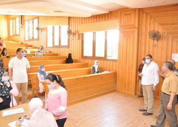 بدء اختبارات القدرات لكليتي التربية الرياضية والنوعية بجامعة كفرالشيخ