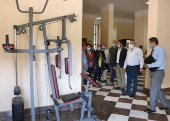 جامعة المنوفية تستقبل 500 طالب باختبارات القدرات بالتربية الرياضية