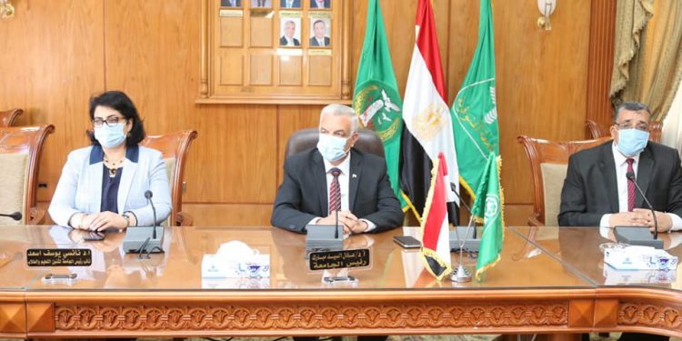 رئيس جامعة المنوفية يتابع استعدادات كلية الإعلام لاختبارات القدرات السبت القادم