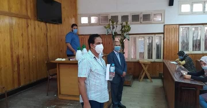 جامعة المنوفية تستقبل ١٢٠ طالب باختبارات القدرات