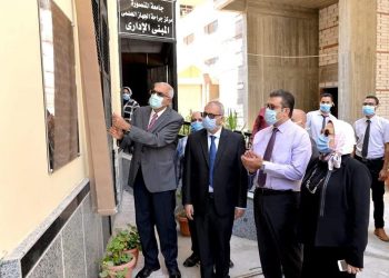 جامعة المنصورة تفتتح عمليات تطوير عدد من الوحدات الطبية بتكلفة 34 مليون جنيه