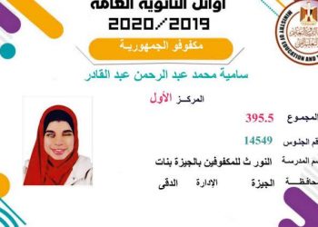 منحة للأولى على مستوى الجمهورية للمكفوفين