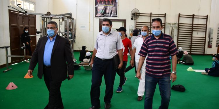 جامعة قناة السويس ٤٢١ طالب وطالبة يؤدون اختبارات القدرات بتربية رياضية