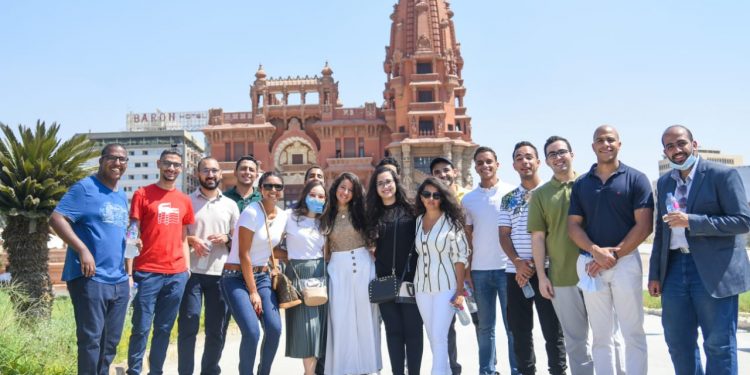رحلة لطلاب مصريين بالخارج الى قصر البارون