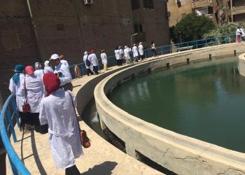 جامعة سوهاج : 90 طالب وطالبة بكلية الزراعة يشاركون في التدريب الصيفي بشركة مياه الشرب