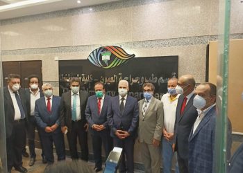 رئيس جامعة طنطا يفتتح أعمال التطوير بمستشفى الرمد الجامعي