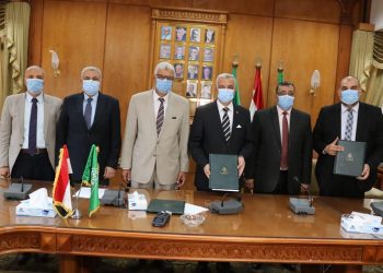 جامعة المنوفية توقع بروتوكولا لإنشاء مقرًا دراسيًا لها بجمهورية نيجيريا الفيدرالية