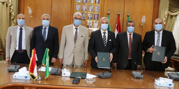 جامعة المنوفية توقع بروتوكولا لإنشاء مقرًا دراسيًا لها بجمهورية نيجيريا الفيدرالية