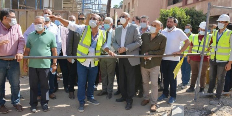 رئيس جامعة طنطا يتابع المراحل النهائية لأعمال الإنشاءات بمستشفى الجراحات الجديد