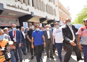 وزير الشباب والرياضة يشيد بإمكانيات القرية الأولمبية بـ جامعة أسيوط