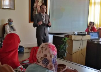 جامعة المنيا تنظم ورش عمل عن تصميم وتحميل المقررات الدراسية إلكترونيًا