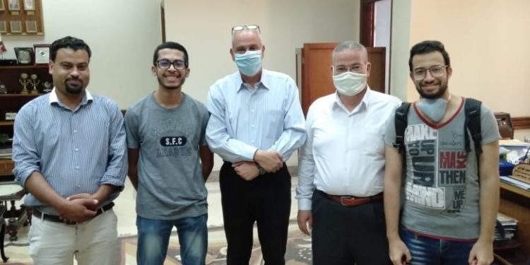 طلاب هندسة حلوان يطبقون نظام حضور وانصراف بتقنيات الذكاء الاصطناعي