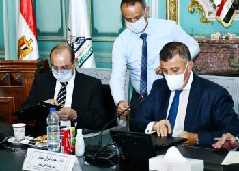 بروتوكول تعاون بين جامعة عين شمس وجمعية رجال الأعمال المصريين وبنك التنمية الصناعية