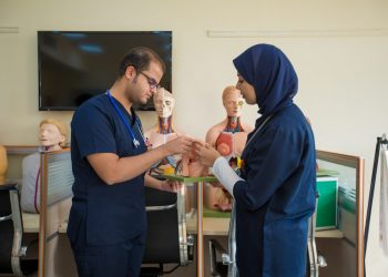 بدء تنسيق المرحلة الثانية لمعهد التمريض بمستشفى الحسين الجامعى