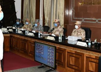 وزير الدفاع والإنتاج الحربى يتفقد إجراءات القبول بالكليات العسكرية