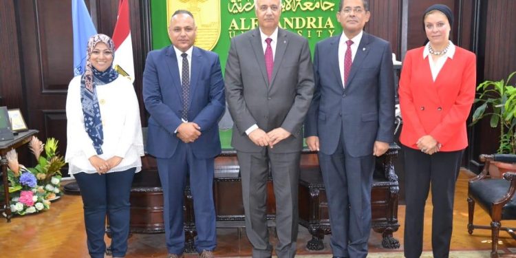 إتفاقية بين أكاديمية البحث العلمى وجامعة الأسكندرية