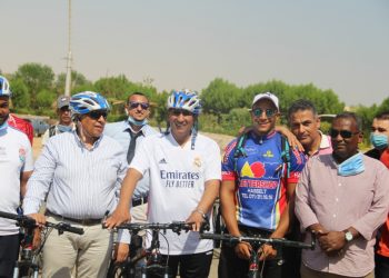 جامعة أسوان تطلق ماراثون الدراجات تحت شعار المبادرة الرئاسية «الرياضة أمن قومي»