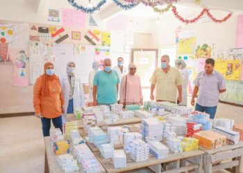 جامعة طنطا: صرف علاج 536 حالة مجانًا لأهالي مركز كفر الزيات