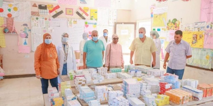 جامعة طنطا: صرف علاج 536 حالة مجانًا لأهالي مركز كفر الزيات