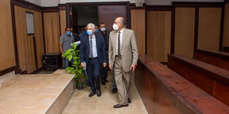 جامعة طنطا: الانتهاء من مشروع مبنى المدرجات بكلية التربية 2021