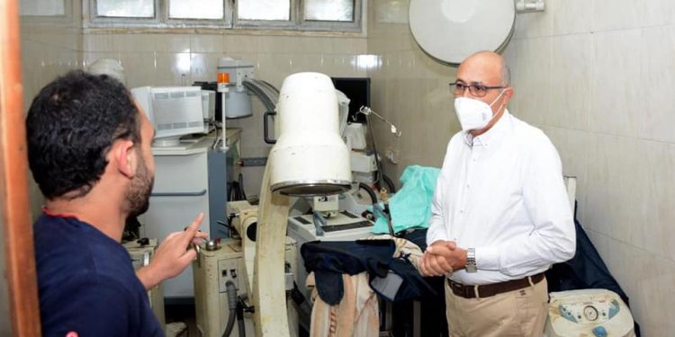 جامعة طنطا: لجنة عاجلة لدراسة السلامة الإنشائية لمستشفى الطوارئ الجامعي