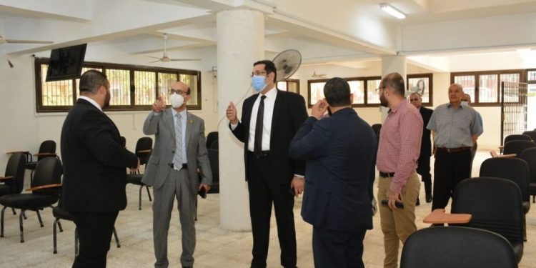 جامعة أسيوط تفتتح (صالة 16) للطلاب الجدد بالمصرية الأهلية للتعلم الإلكتروني