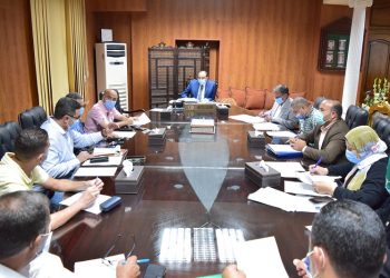 جامعة بني سويف: تنفيذ نظام إطفاء ببعض أقسام المستشفى الجامعي