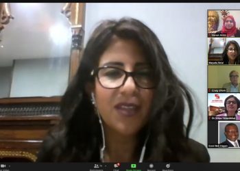 جامعة حلوان تنظم ويبينار دولي لوضع تصور لمستقبل الشراكات الدولية بعد جائحة كورونا