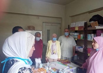 قوافل جامعة طنطا الطبية توقع الكشف على 706 من أهالي مركز بسيون