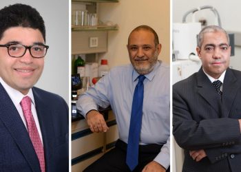 الجامعة الأمريكية تحتفل بحصول ثلاثة أعضاء من هيئة التدريس بجوائز الدولة في العلوم والتكنولوجيا