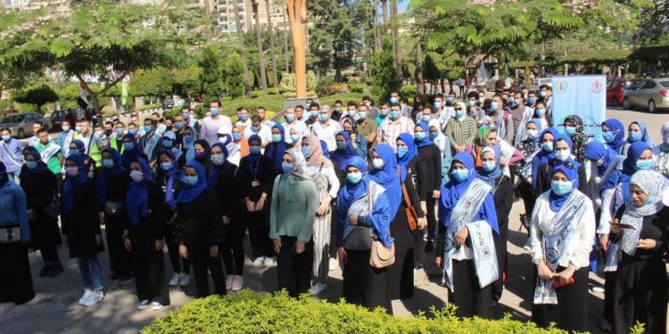 انتظام الدراسة بـ18 كلية بجامعة المنصورة في اليوم الاول للعام الدراسي الجديد