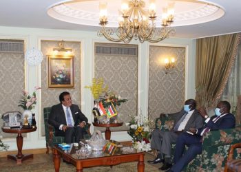 مؤتمر صحفى لوزراء التعليم المصرى والسودانى