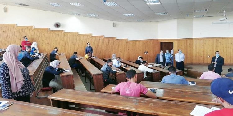 بدء إختبارات القدرات للطلاب المحولين لجامعة الدلتا التكنولوجية