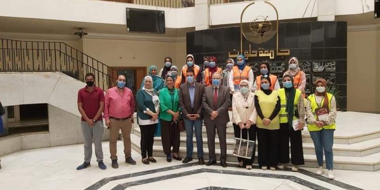 جامعة حلوان تدشن المرحلة الأولى لمشروع تطوير منطقة كفر العلو