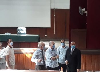 عميد حقوق المنصورة يتفقد إستعدادات الكلية للعام الدراسي الجديد