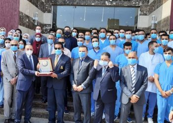 وزير التعليم العالي يضع حجر الأساس للمستشفى التعليمى بجامعة الدلتا للعلوم