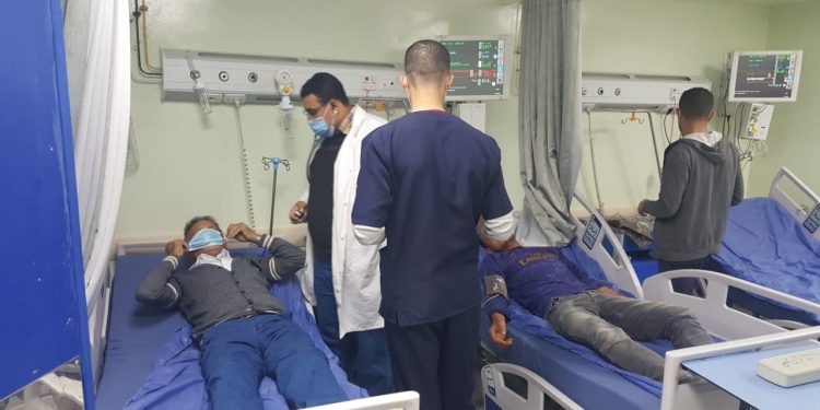 افتتاح قسم الطوارئ بمستشفى بدر كلية الطب جامعة حلوان