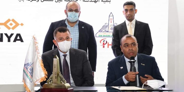 تعاون مشترك بين جامعة عين شمس وشركة فايبر مصر للاتصالات