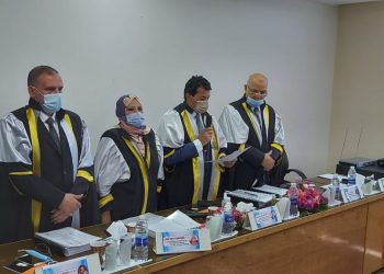  وزير الشباب يناقش رسالة دكتوراه بـ«تربية رياضية بنها»