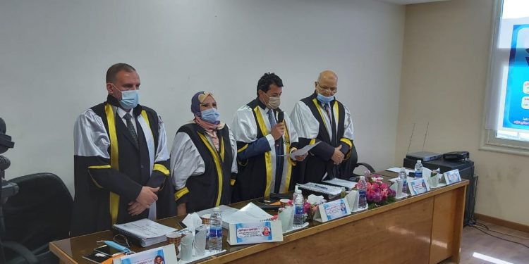 وزير الشباب يناقش رسالة دكتوراه بـ«تربية رياضية بنها»