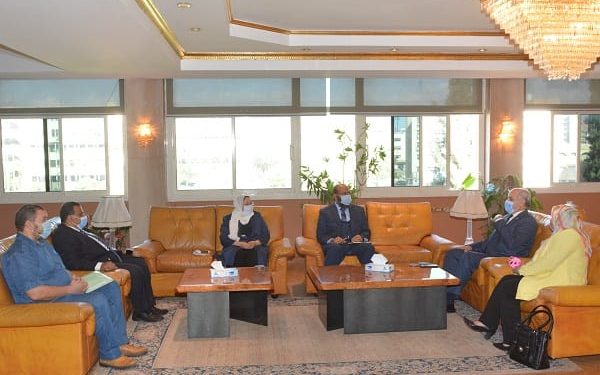لجنة المشروعات بوزارة التخطيط في ضيافة جامعة الفيوم|صور